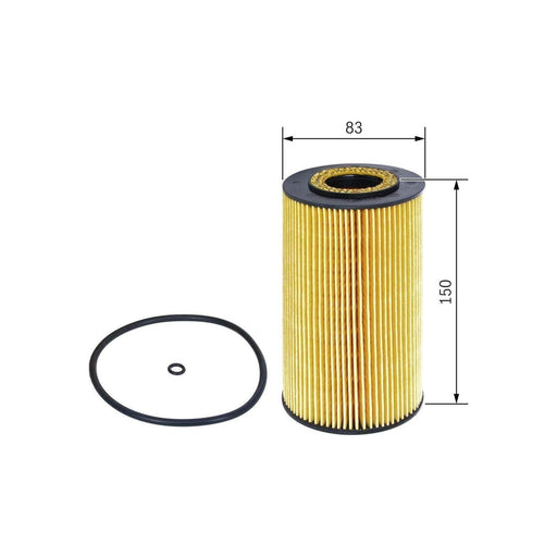 Bosch Car Oil Filter P7003/1 Fits Mercedes-Benz Ml 400 Cdi - 4.0 - 01-05 F026407 Bosch  - Town Parts