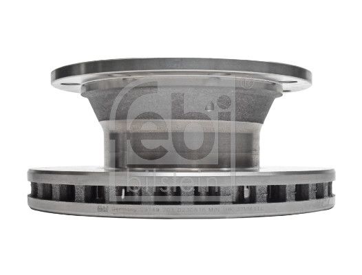 Febi 2 x Brake Disc Set Internally Vented Rear