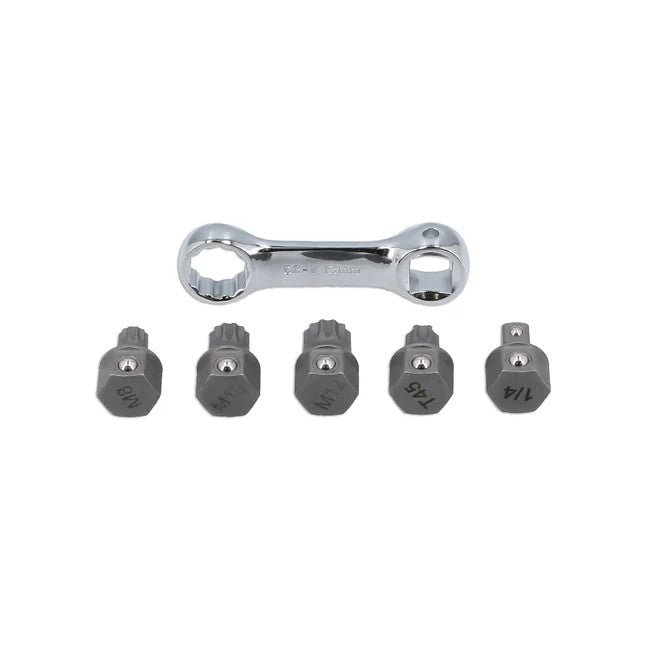 Laser Tools Door Hinge & Difficult Access Bit Set - for VW Group - PL