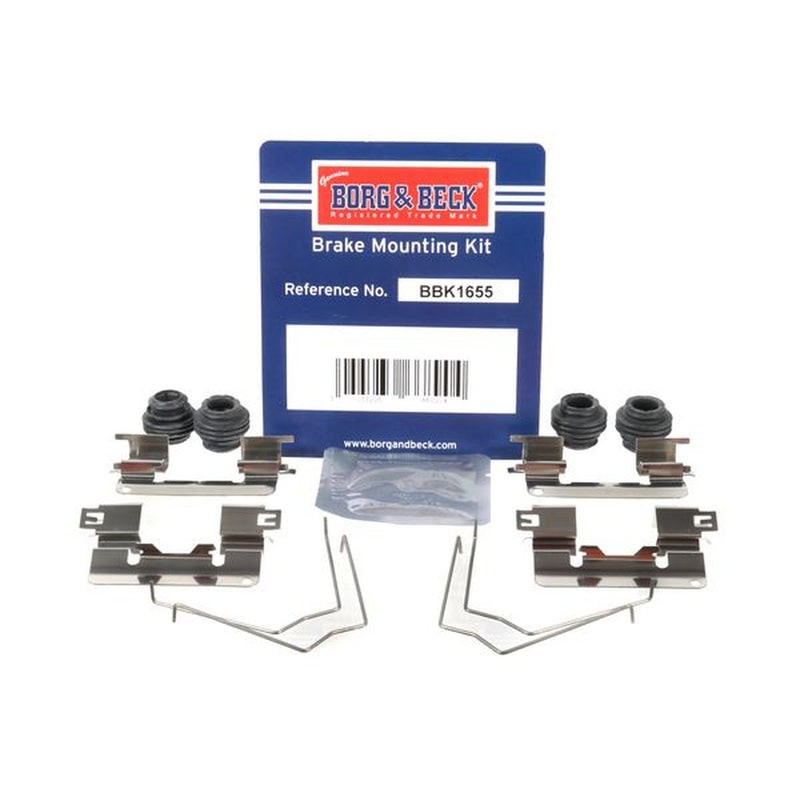Borg & Beck Brake Pad Accessory Fitting Kit Front BBK1655