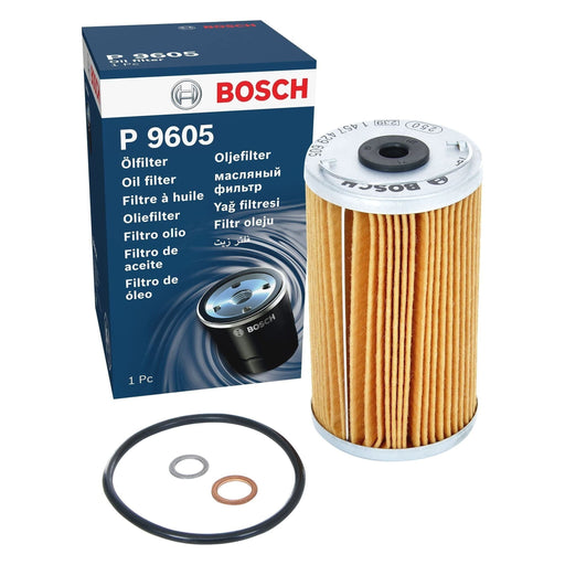 Genuine Bosch Cv Oil Filter P9605 Fits Mercedes-Benz 190 E - 2.0 - 82-93 1457429 Bosch  - Town Parts