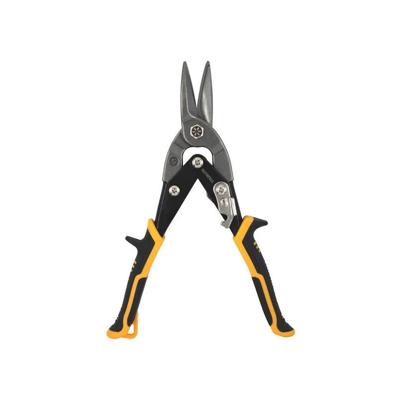 Faithfull Compound Aviation Snips - Straight Cut - FAIAS