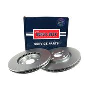 Borg & Beck 2 x Vented Front Brake Discs BBD5625