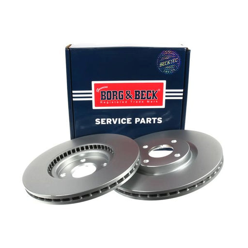 Borg & Beck 2 x Vented Front Brake Discs BBD5625