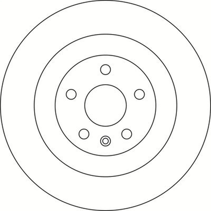Abtex 2 x Vented Rear Brake Discs BD2160V