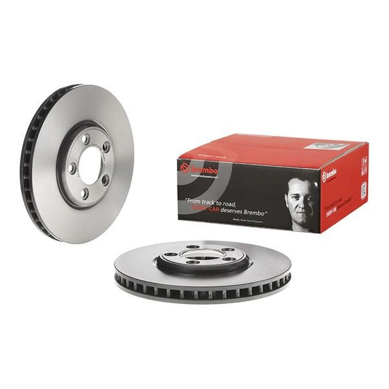 Brembo 2 x Internally Vented Front Brake Discs 09.7910.11