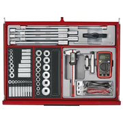 Teng Tools Mobile Tool Kit 1034 Pieces Red TKS26R1034T
