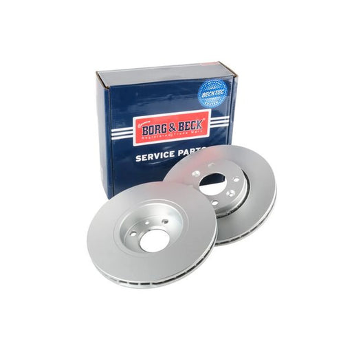 Borg & Beck 2 x Front Brake Discs BBD4434