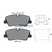 Textar Rear Brake Pad Set 2237001