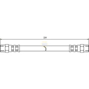 NAPA Brake Hydraulic Hose Line Rear NBH1111