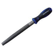 Faithfull Handled Half-Round Second Cut Engineers File 150mm (6in) - FAIFIHRSC6