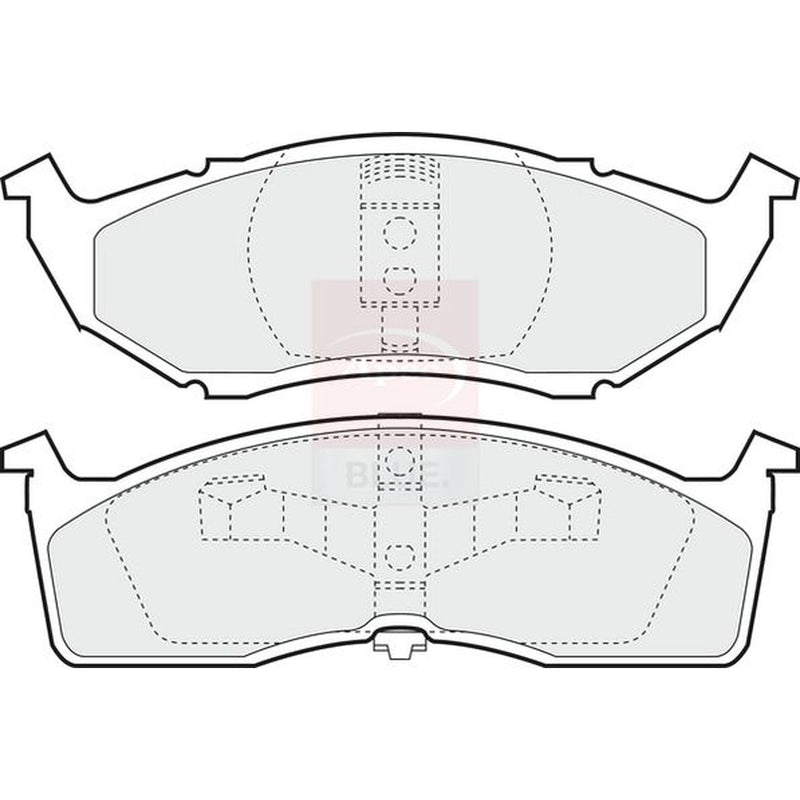 Apec Front Brake Pad Set PD3489