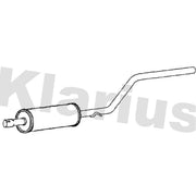 Klarius Box With Centre Pipe Centre VW640V