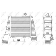 NRF Intercooler (Charge Air Cooler) Right 30238