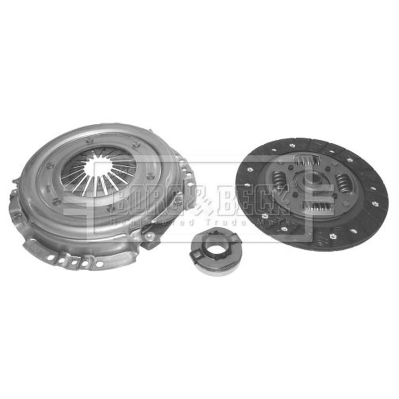 Borg & Beck Clutch Kit Set 3pc 181mm HK9980