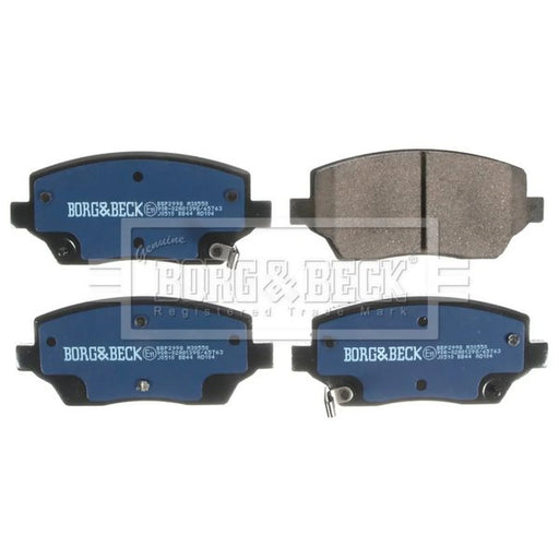 Borg & Beck 4 x Front Brake Pad Set BBP2998