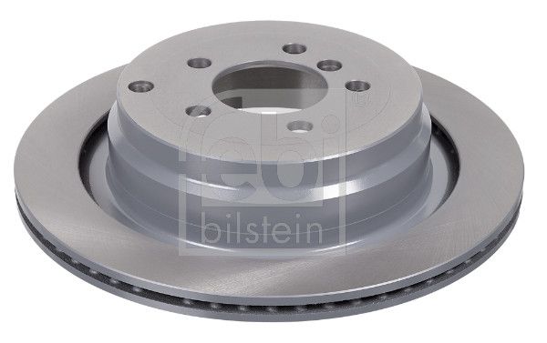 Febi 2 x Brake Disc Set Internally Vented Rear