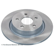 Blue Print 2 x Solid Rear Brake Discs ADF124316