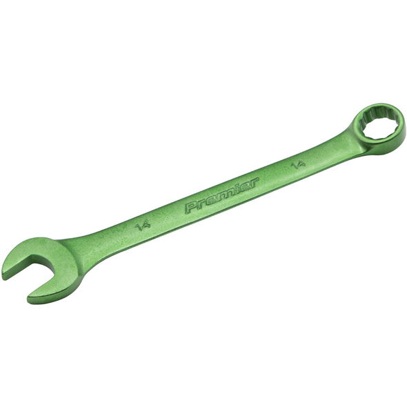 Sealey Combination Spanner 14mm 12pt (Green)