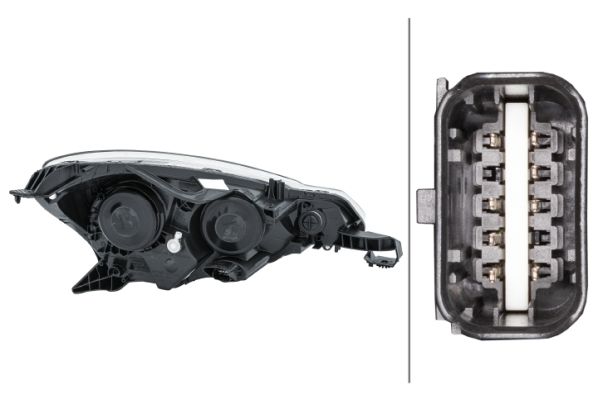 Hella Headlight Headlamp PY21W Left