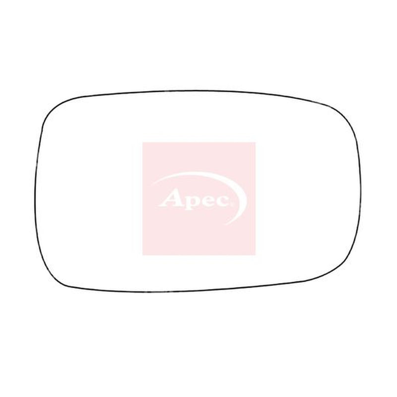 Apec Exterior Wing Mirror Glass Right AMS2273