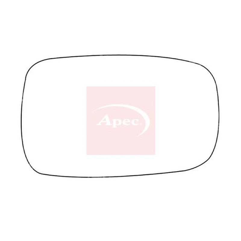 Apec Exterior Wing Mirror Glass Right AMS2273