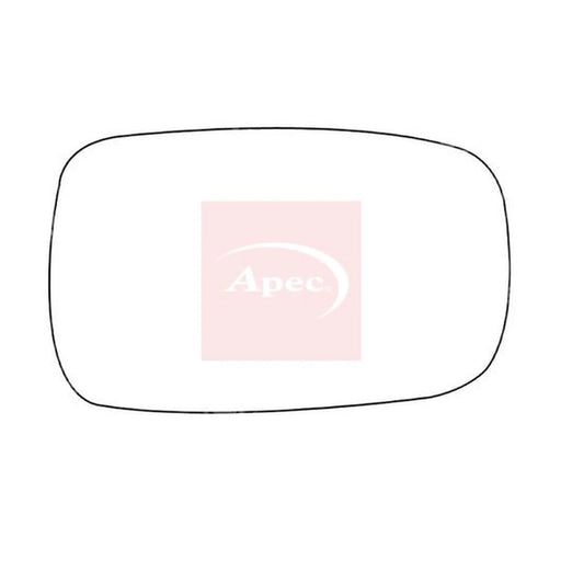 Apec Exterior Wing Mirror Glass Right AMS2273