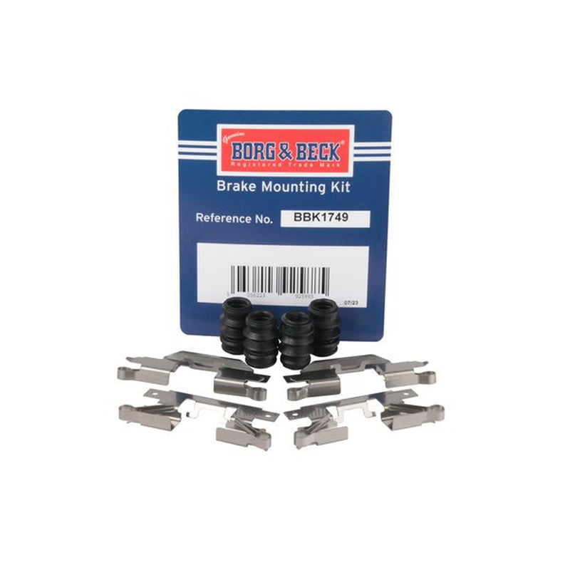 Borg & Beck Brake Pad Accessory Fitting Kit Front BBK1749