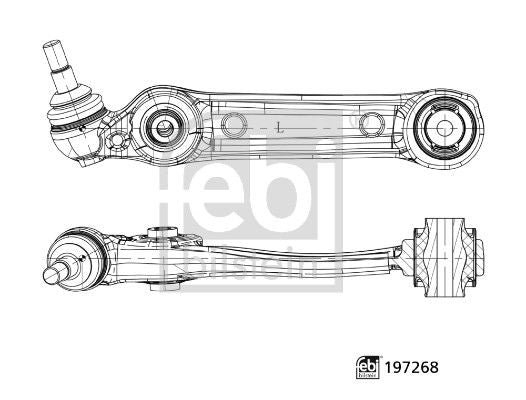 Febi Control/Trailing Arm Rear