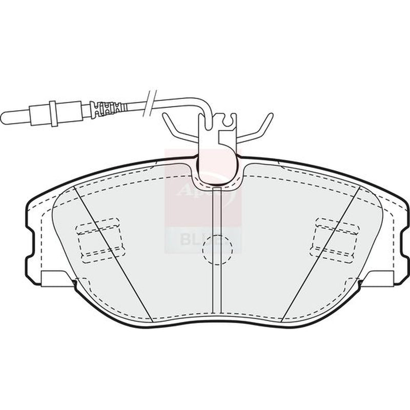 Apec Front Brake Pad Set PD3427