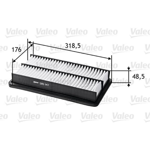 Valeo Engine Air Filter 585147