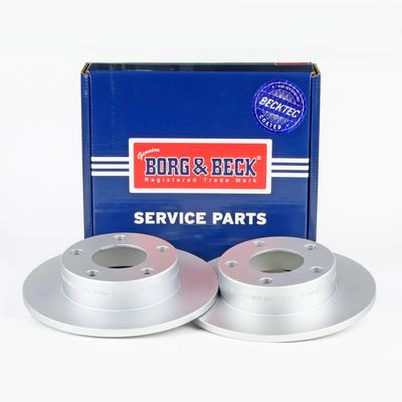 Borg & Beck 2 x Rear Brake Discs BBD5074