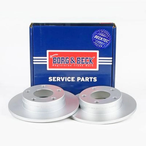 Borg & Beck 2 x Rear Brake Discs BBD5074
