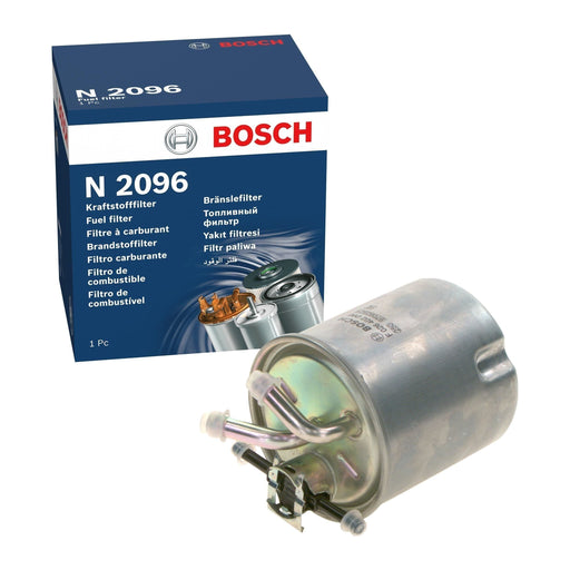 Genuine Bosch Car Fuel Filter N2096 Fits Nissan Navara Dci - 2.5 - 09- F02640209 Bosch  - Town Parts