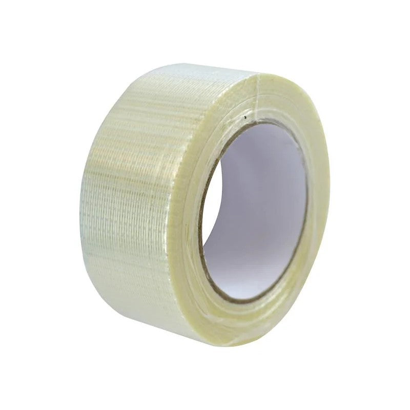 Faithfull Reinforced Crossweave Tape 50mm x 50m - FAITAPECROSS