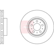 Apec 2 x Vented Front Brake Discs DSK3261