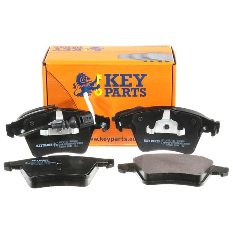 Key Parts 4 x Front Brake Pad Set KBP2143