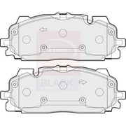 Apec Front Brake Pad Set PAD2162B