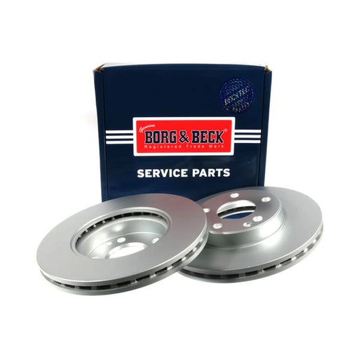Borg & Beck 2 x Vented Front Brake Discs BBD5267