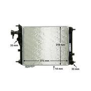 Mahle Engine Radiator CR 1115 000P
