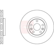 Apec 2 x Vented Front Brake Discs DSK2635