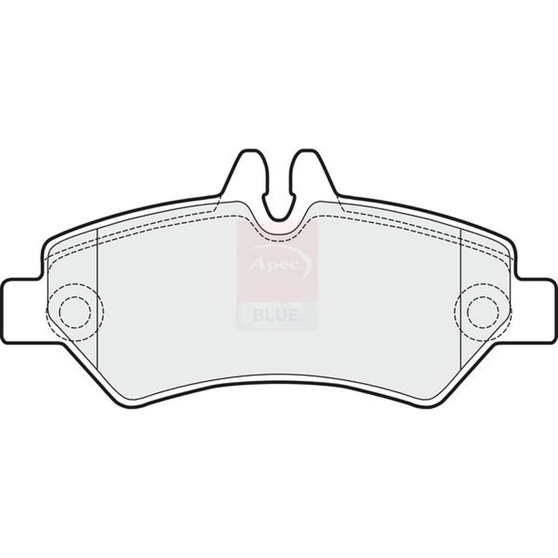 Apec Rear Brake Pad Set PD3091