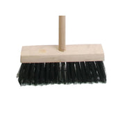Faithfull Broom PVC 325mm (13in) Head complete with Handle - FAIBRPVC13H