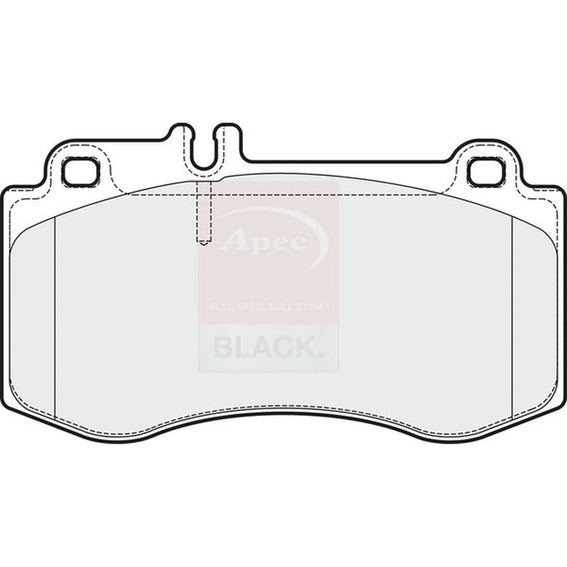 Apec Front Brake Pad Set PAD1735B