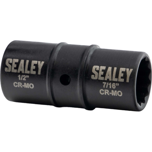 Sealey 1/4"Dr Flip Socket 7/16" x 1/2"