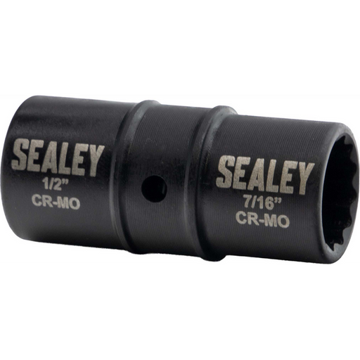 Sealey 1/4"Dr Flip Socket 7/16" x 1/2"