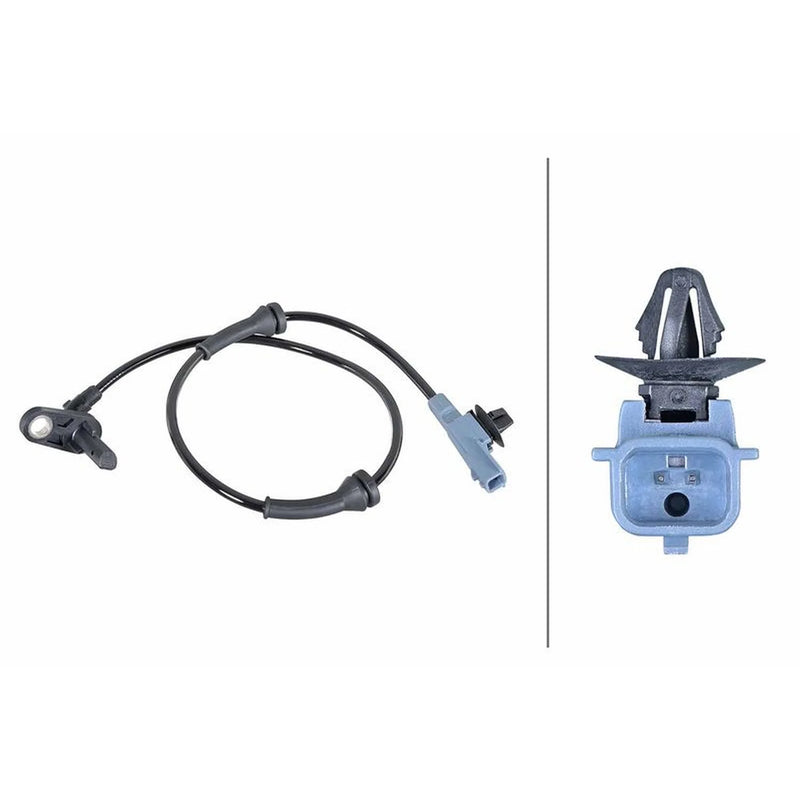 Hella ABS Wheel Speed Sensor Rear 6PU 358 252-151