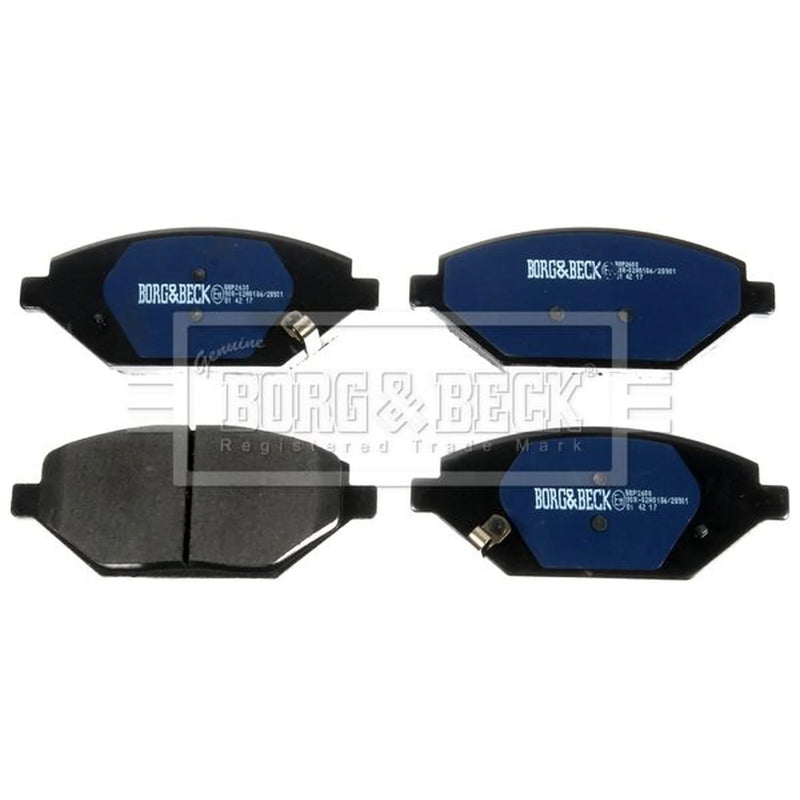 Borg & Beck 4 x Front Brake Pad Set BBP2600