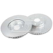 Borg & Beck 2 x Vented Front Brake Discs BBD4789