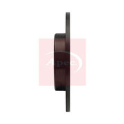 Apec 2 x Solid Rear Brake Discs DSK3415